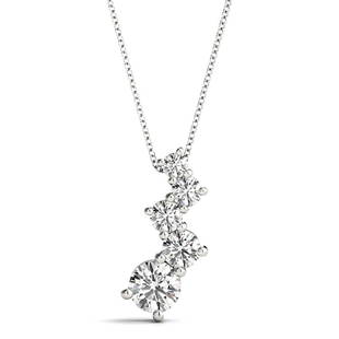 Natural 1.5 CTW Diamond Pendant 14K White Gold: Natural 1.5 CTW Diamond Pendant 14K White Gold Manufacturer's Suggested Retail Price: $ 8500.00 Product Type: Diamond Pendant 5 Diamond @ 1.5 CTW Stone1 Color: G Stone1 Clarity: VS2-SI1 Stone1