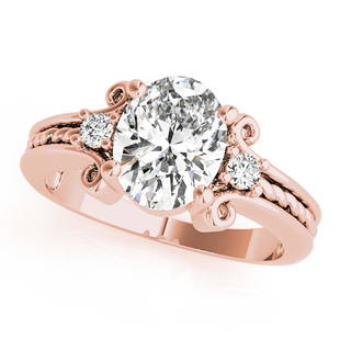 Natural 2.6 CTW Diamond Engagement Ring 14K Rose Gold: Natural 2.6 CTW Diamond Engagement Ring 14K Rose Gold Manufacturer's Suggested Retail Price: $ 85900.00 Product Type: Engagement Ring Stone1 Type: 1 Diamond @ 2.5 CTW Stone1 Color: G Stone1