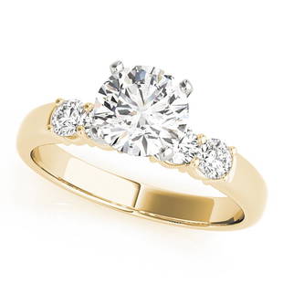 Natural 1.4 CTW Diamond Engagement Ring 18K Yellow Gold: Natural 1.4 CTW Diamond Engagement Ring 18K Yellow Gold Manufacturer's Suggested Retail Price: $ 21500.00 Product Type: Engagement Ring Stone1 Type: 1 Diamond @ 1 CTW Stone1 Color: G Stone1