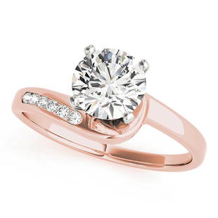 Natural 1 CTW Diamond Engagement Ring 18K Rose Gold: Natural 1 CTW Diamond Engagement Ring 18K Rose Gold Manufacturer's Suggested Retail Price: $ 14500.00 Product Type: Engagement Ring Stone1 Type: 1 Diamond @ 0.95 CTW Stone1 Color: G Stone1 Clarity: