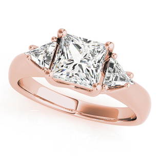 Natural 3 CTW Diamond Engagement Ring 18K Rose Gold: Natural 3 CTW Diamond Engagement Ring 18K Rose Gold Manufacturer's Suggested Retail Price: $ 75700.00 Product Type: Engagement Ring Stone1 Type: 1 Diamond @ 2 CTW Stone1 Color: G Stone1 Clarity: