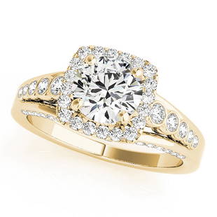 Natural 1.37 CTW Diamond Engagement Ring 14K Yellow Gold: Natural 1.37 CTW Diamond Engagement Ring 14K Yellow Gold Manufacturer's Suggested Retail Price: $ 10000.00 Product Type: Engagement Ring Stone1 Type: 1 Diamond @ 0.75 CTW Stone1 Color: G Stone1