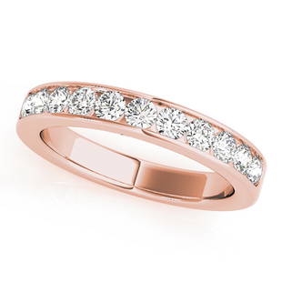 Natural 0.99 CTW Diamond Ring 18K Rose Gold: Natural 0.99 CTW Diamond Ring 18K Rose Gold Manufacturer's Suggested Retail Price: $ 3300.00 Product Type: Diamond Ring Stone1 Type: 11 Diamond @ 0.99 CTW Stone1 Color: G Stone1 Clarity: VS2-SI1