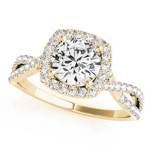 Natural 1.17 CTW Diamond Engagement Ring 18K Yellow Gold: Natural 1.17 CTW Diamond Engagement Ring 18K Yellow Gold Manufacturer's Suggested Retail Price: $ 9800.00 Product Type: Engagement Ring Stone1 Type: 1 Diamond @ 0.75 CTW Stone1 Color: G Stone1