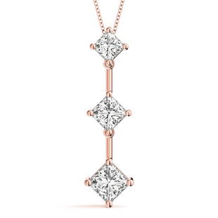 Natural 1.56 CTW Diamond Pendant 18K Rose Gold: Natural 1.56 CTW Diamond Pendant 18K Rose Gold Manufacturer's Suggested Retail Price: $ 12900.00 Product Type: Diamond Pendant 3 Diamond @ 1.56 CTW Stone1 Color: G Stone1 Clarity: VS2-SI1 Stone1