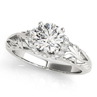 Natural 1.17 CTW Diamond Engagement Ring 14K White Gold: Natural 1.17 CTW Diamond Engagement Ring 14K White Gold Manufacturer's Suggested Retail Price: $ 20400.00 Product Type: Engagement Ring Stone1 Type: 1 Diamond @ 1 CTW Stone1 Color: G Stone1