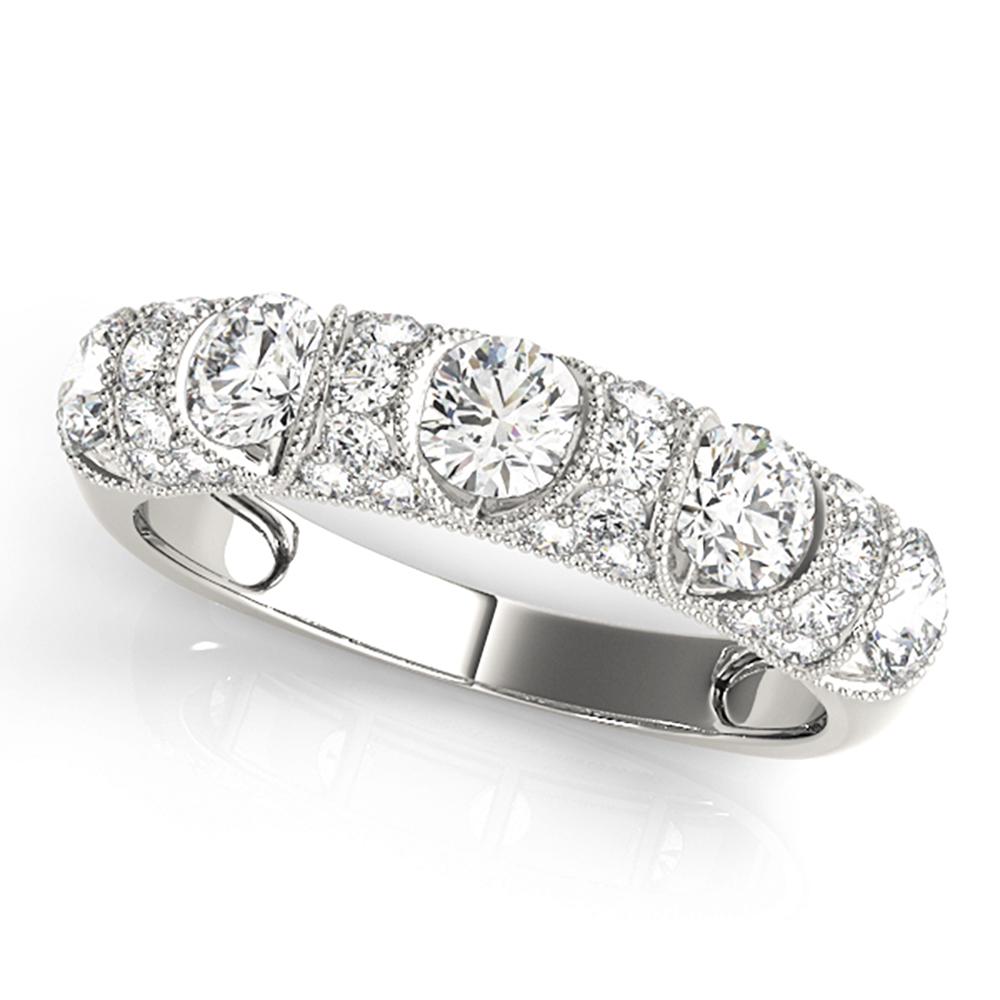 Natural 0.99 CTW Diamond Ring 14K White Gold: Natural 0.99 CTW Diamond Ring 14K White Gold Manufacturer's Suggested Retail Price: $ 2700.00 Product Type: Diamond Ring Stone1 Type: 33 Diamond @ 0.99 CTW Stone1 Color: G Stone1 Clarity: VS2-SI1 Ston
