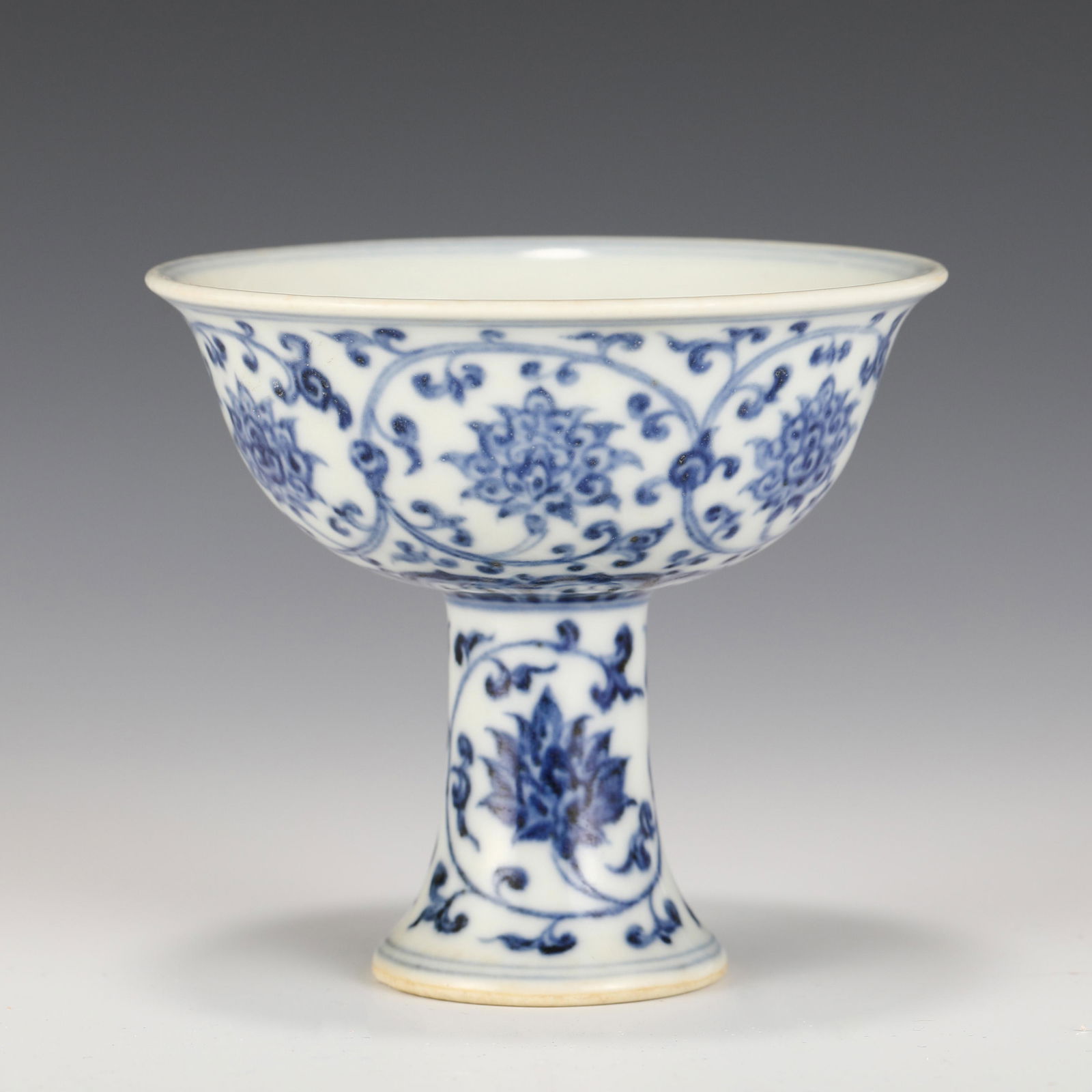 BLUE & WHITE FLOWERS PATTERN STEM (1 of 10)