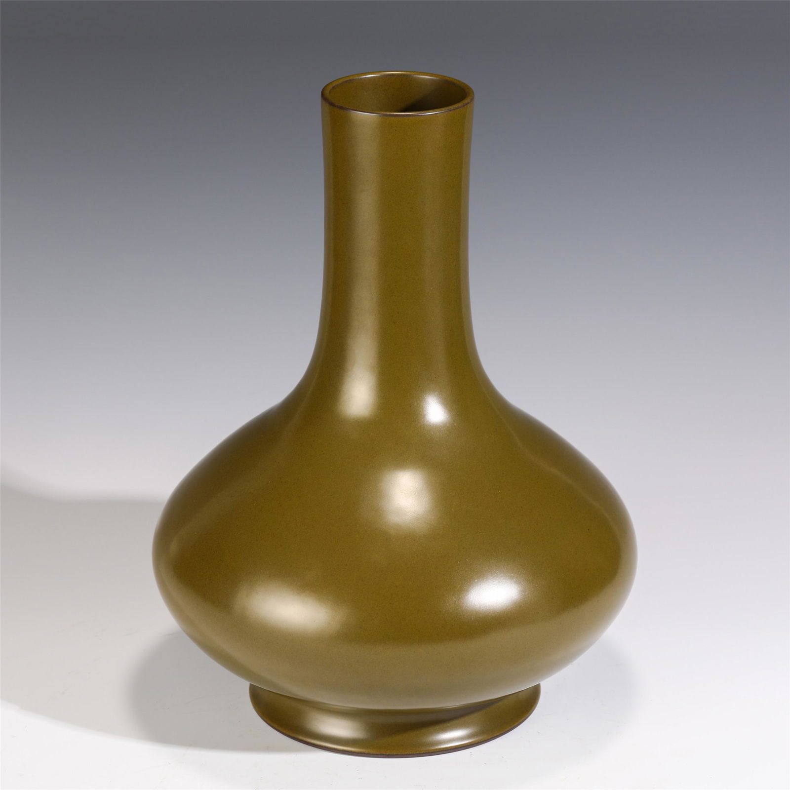 QING TEA DUST GLAZED VASE (1 of 8)