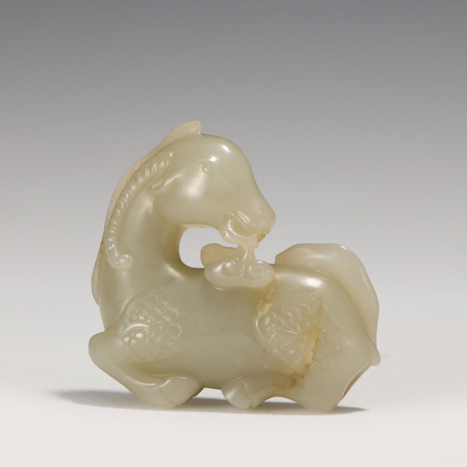 A CHINESE JADE SHEEP (1 of 9)