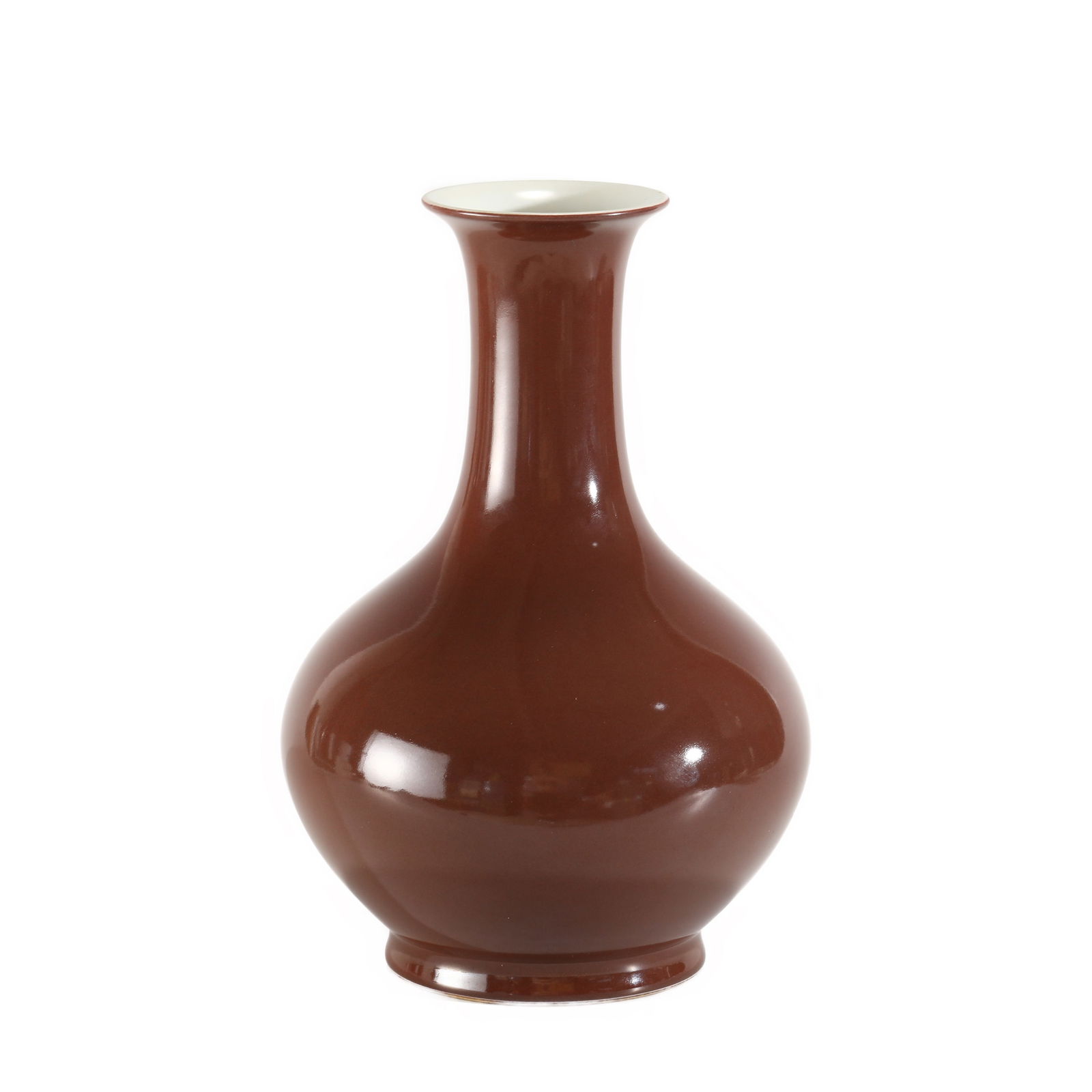 QING QIANLONG JI RED REWARD VASE (1 of 7)