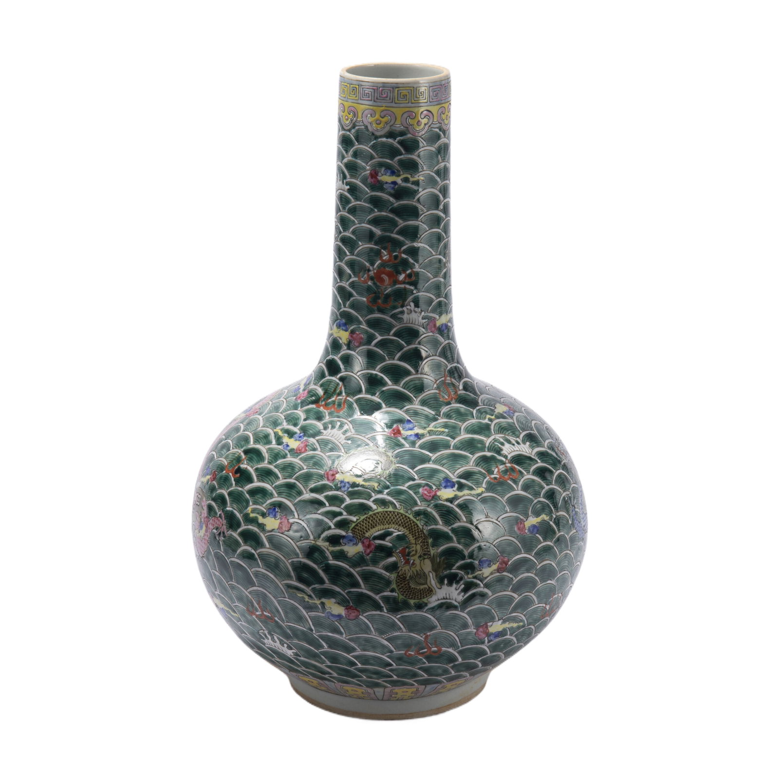 A CHINESE WUCAI PORCELAIN VASE,JIAQING (1 of 10)