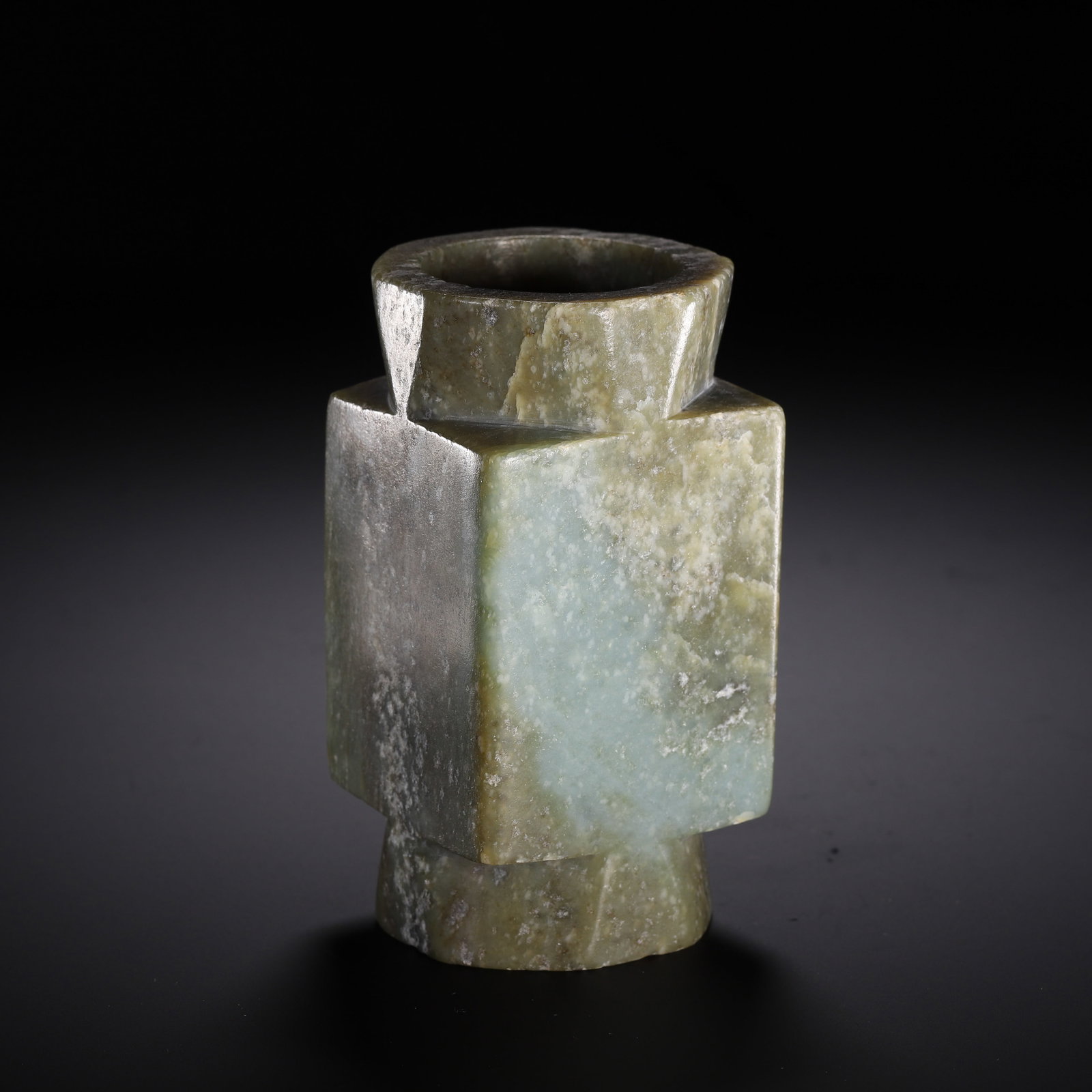 CHINESE ARCHAIC JADE CONG (1 of 9)