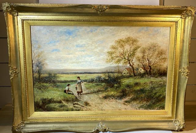 Edwin Steele (British, 1837 - 1898) Oil Painting (1 of 7)