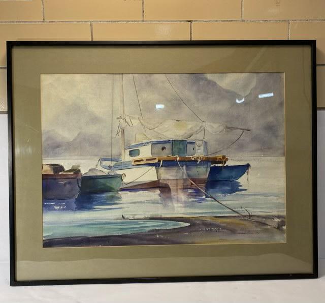 Gerry Peirce (American 1900-1969) Watercolor (1 of 3)