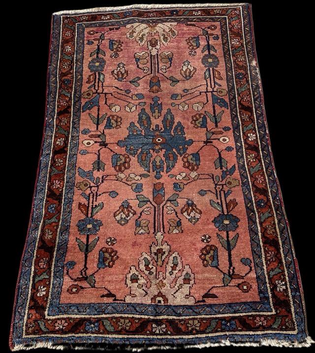 Vintage Persian Rug 58" x 33.5" (1 of 7)