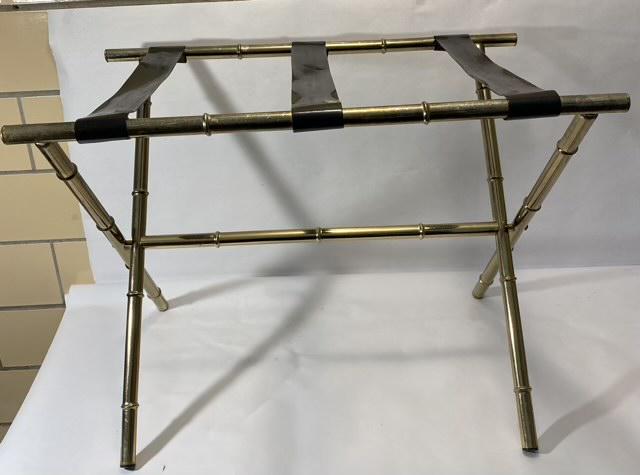 Vintage Brass Luggage Rack (1 of 4)