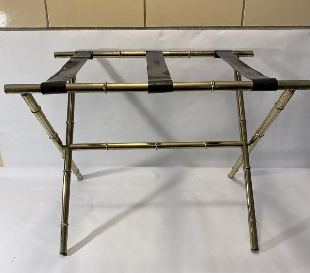 Vintage Brass Luggage Rack (1 of 5)