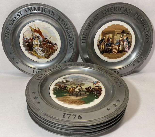 Pewter American Revolution Set (1 of 9)