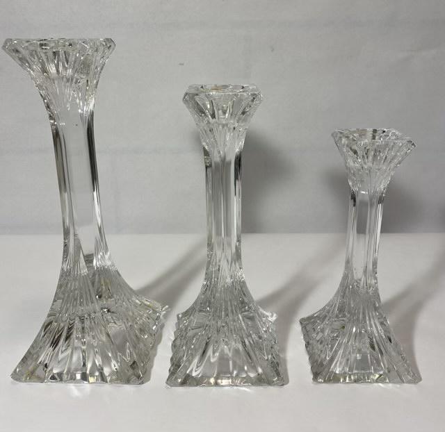WMF Crystal Candlesticks (1 of 5)