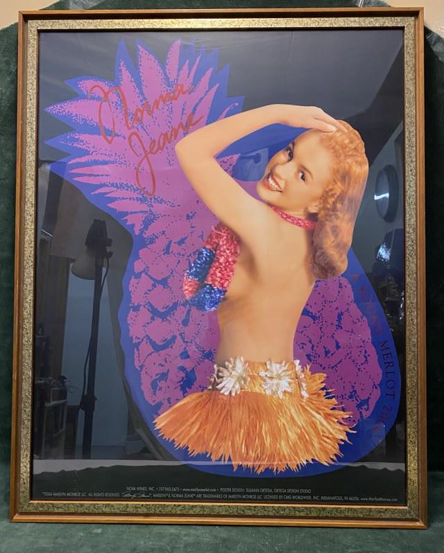 Norma Jean - Framed Advertising Poster (1 of 2)