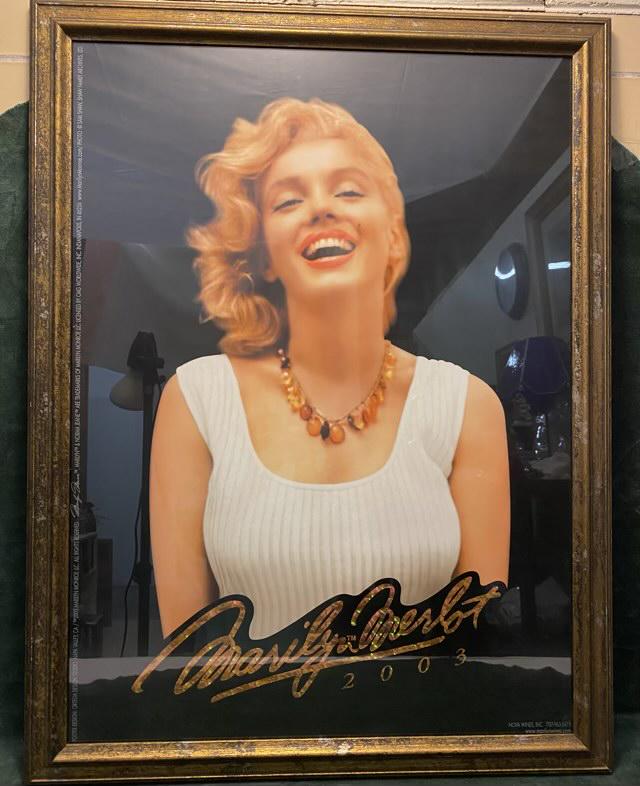 Marilyn Merlot - Framed Advertising Poster (1 of 2)