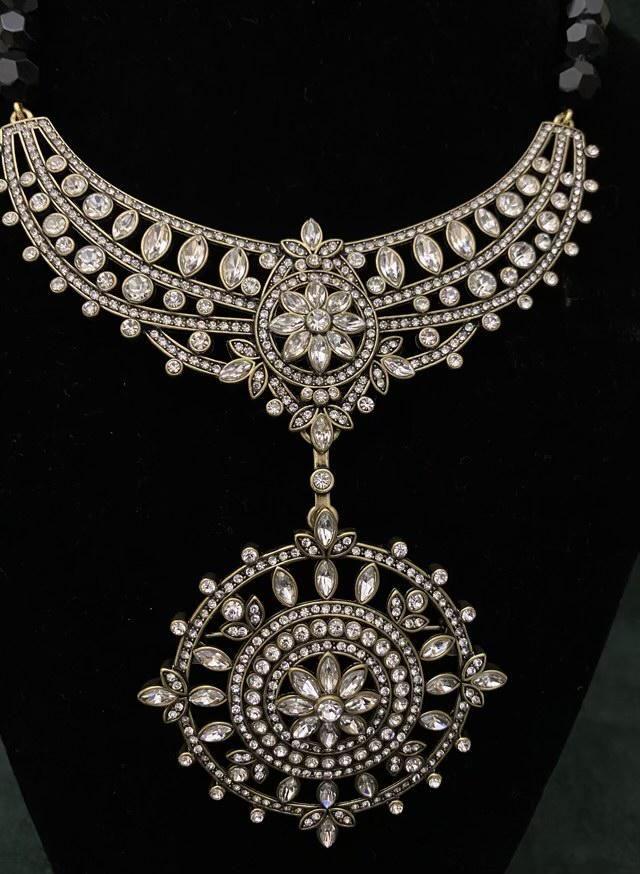 Heidi Daus Rhinestone Pendant Necklace (1 of 5)