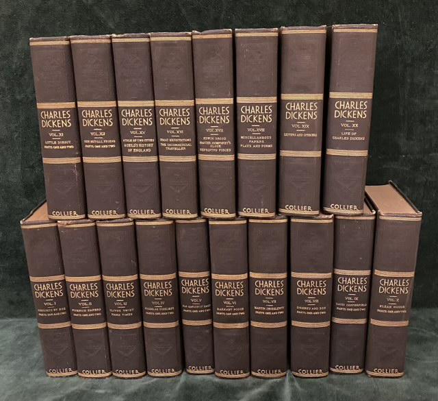 Charles Dickens Book Set 18V (1 of 5)
