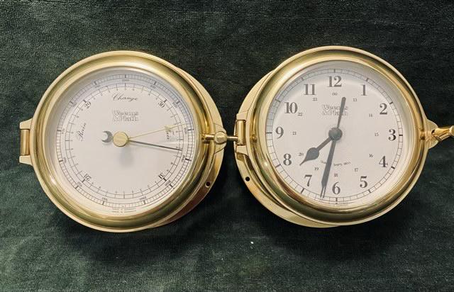 Weems & Plath Ships Bell and Barometer (1 of 9)