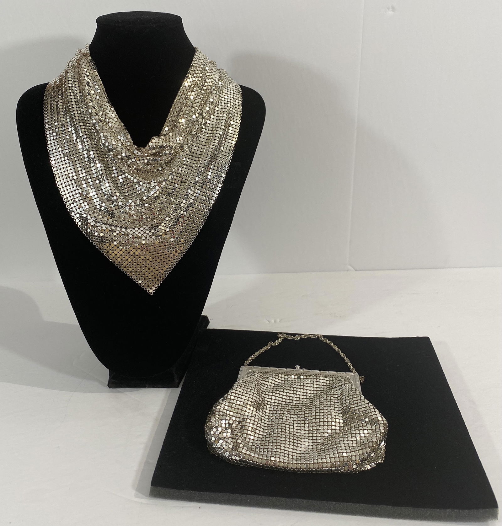 Whiting davis deals silver necklace