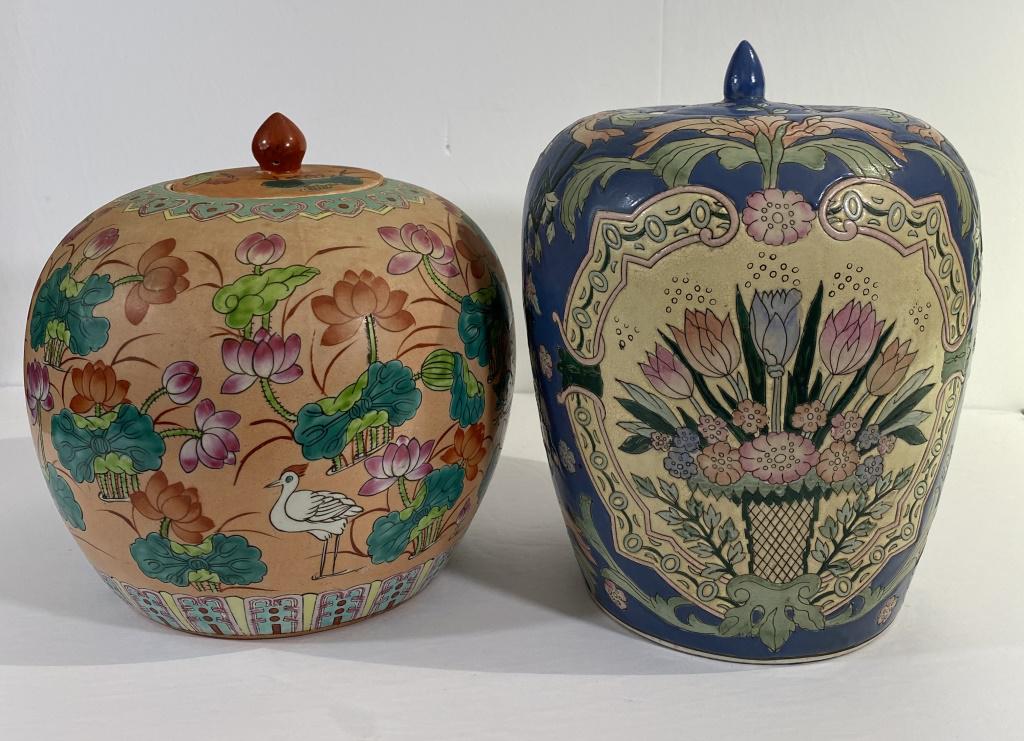 Asian Ginger Jar Pair (1 of 8)