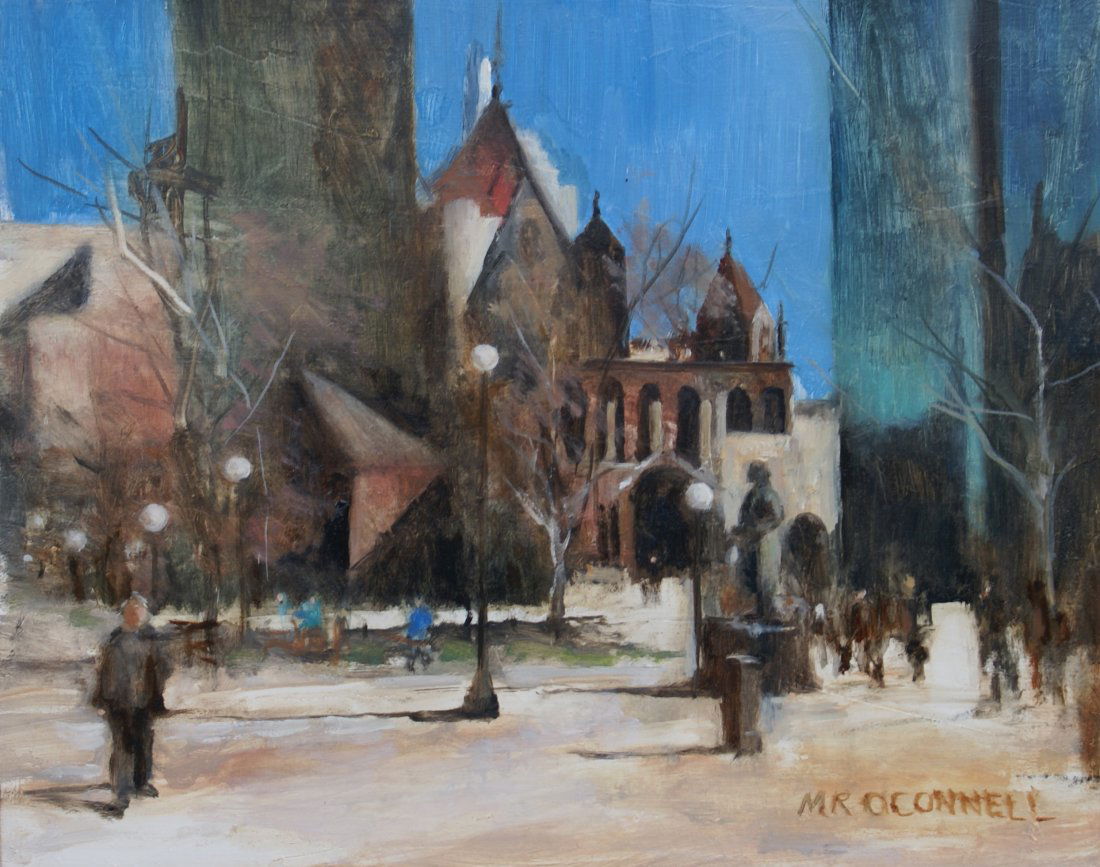 Copley Society: Copley Square, Mary Rose OConnell (1 of 2)