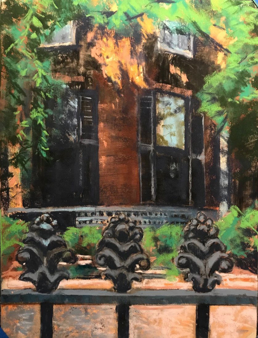 Copley Society: Curved Glass, Janet Schwartz (1 of 2)