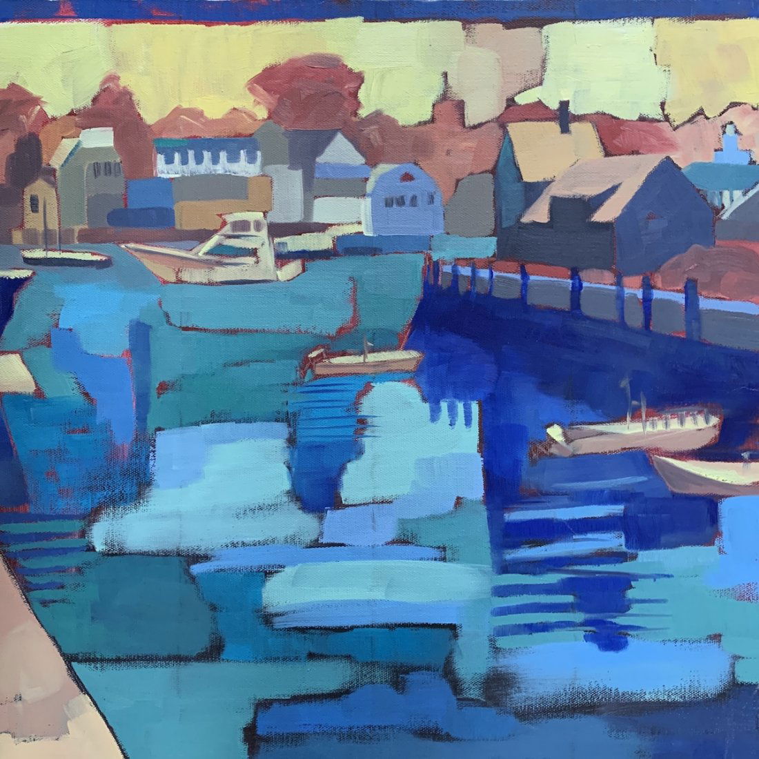 Copley Society: Light Rakes Water, Caroline Rufo (1 of 2)