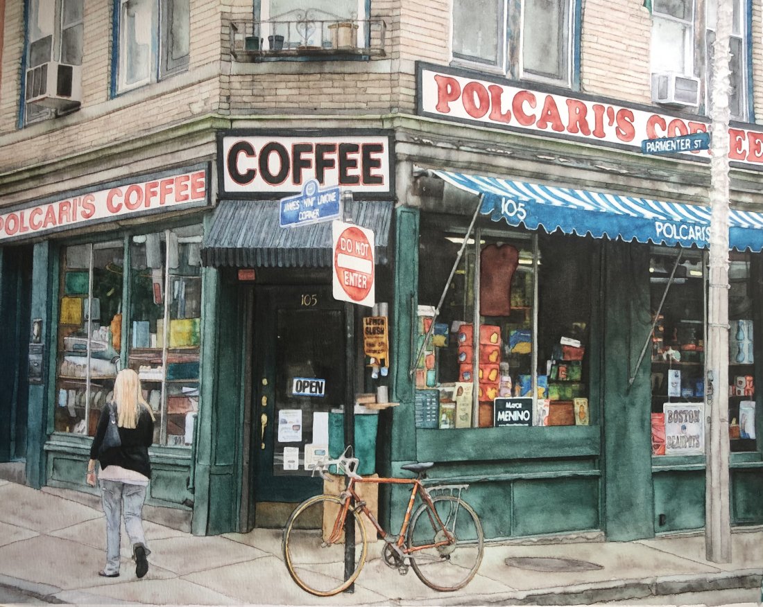 Hot Coffee on a Cool Day (1 of 2)