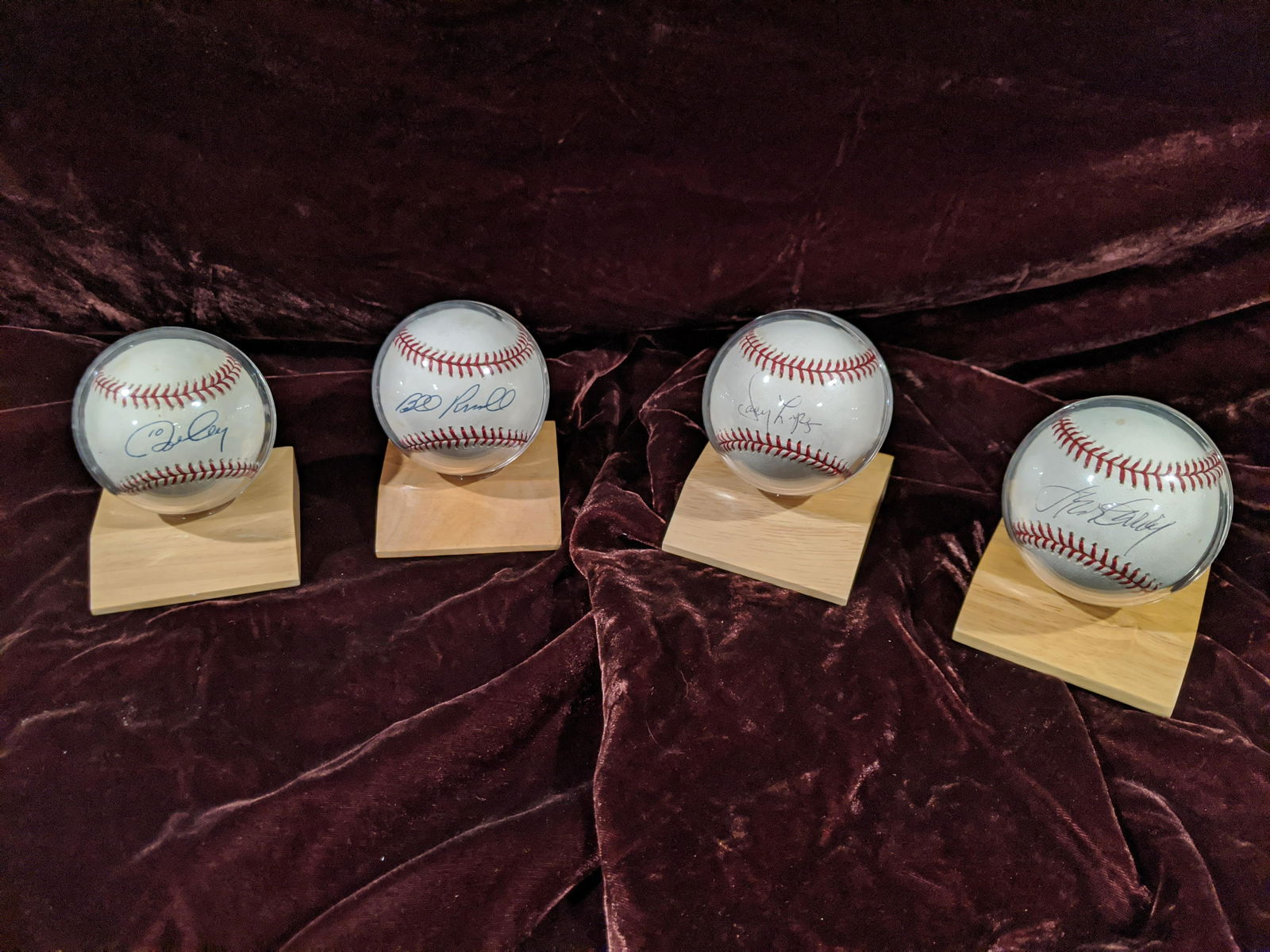 Garvey, Lopes, Russell, Cey autographed Baseballs (1 of 19)