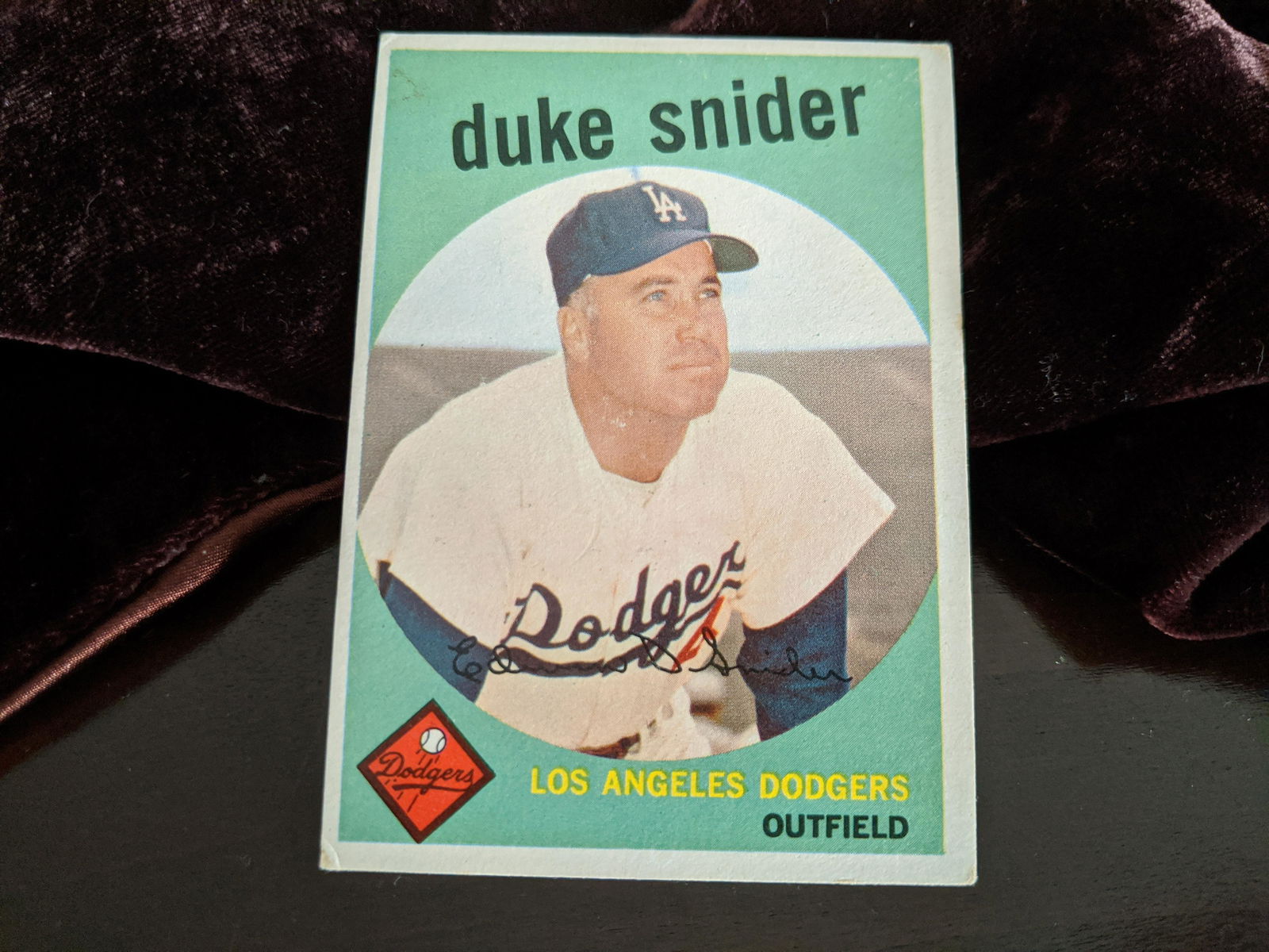 1959 Topps Duke Snider #20 (1 of 2)