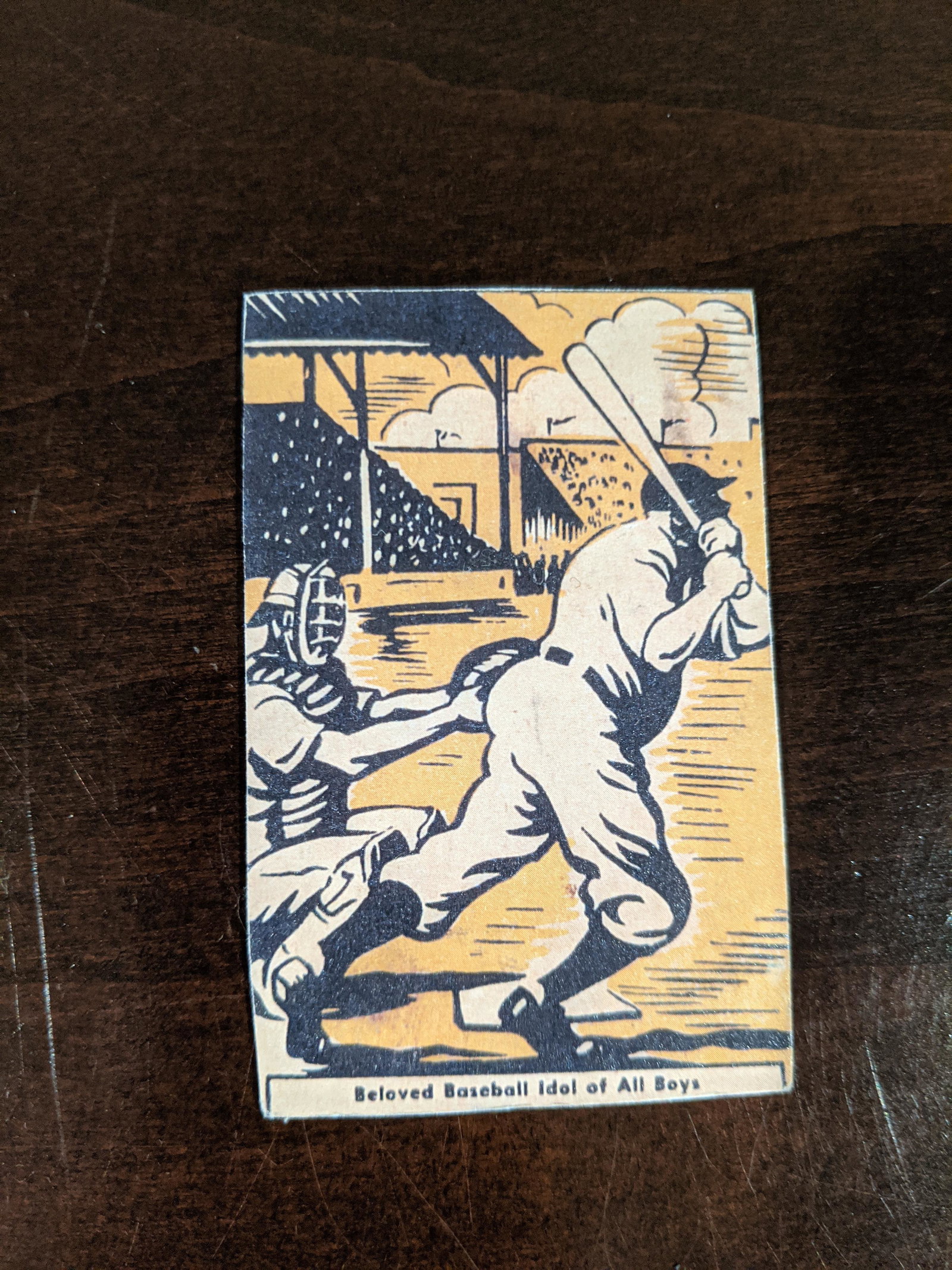 1937 Babe Ruth Donut Corporation of America card