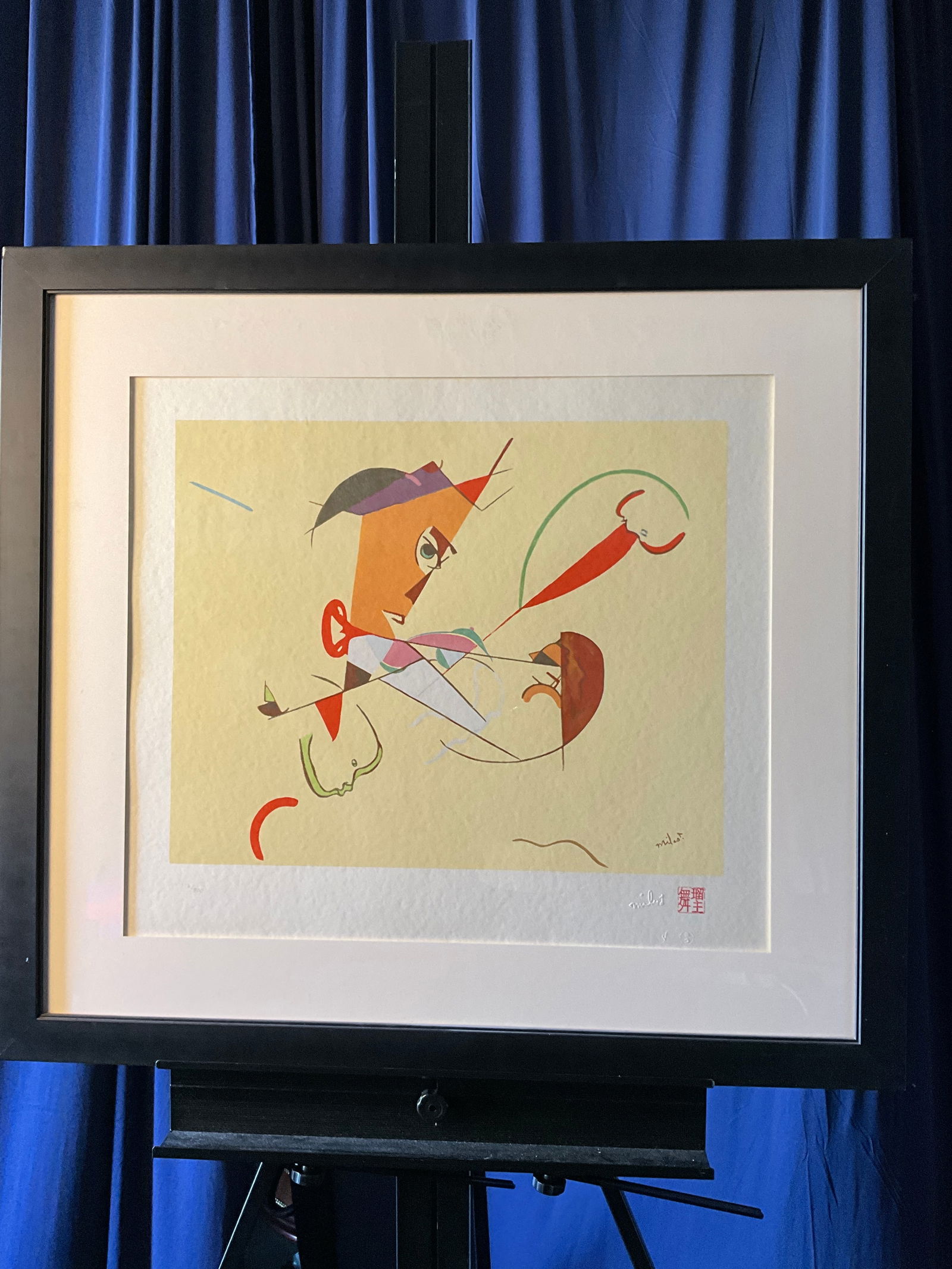 MILES DAVIS "MILES AHEAD" LITHOGRAPH 176/300 (1 of 3)