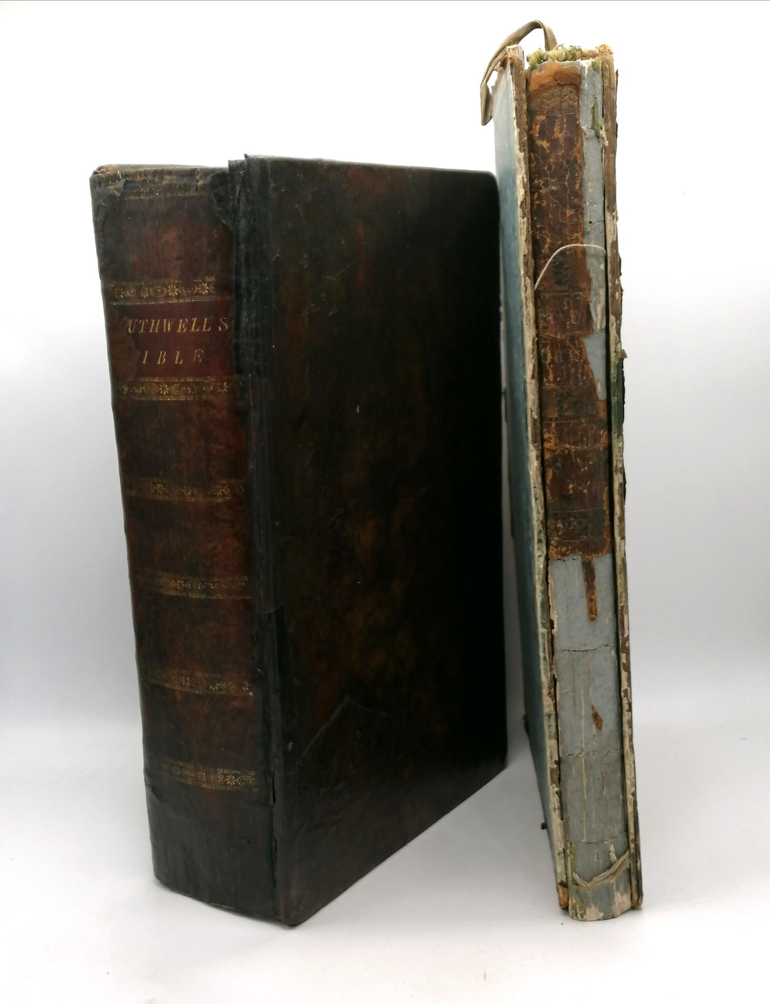 Southwell Universal family bible t/w 1815 Life & (1 of 6)