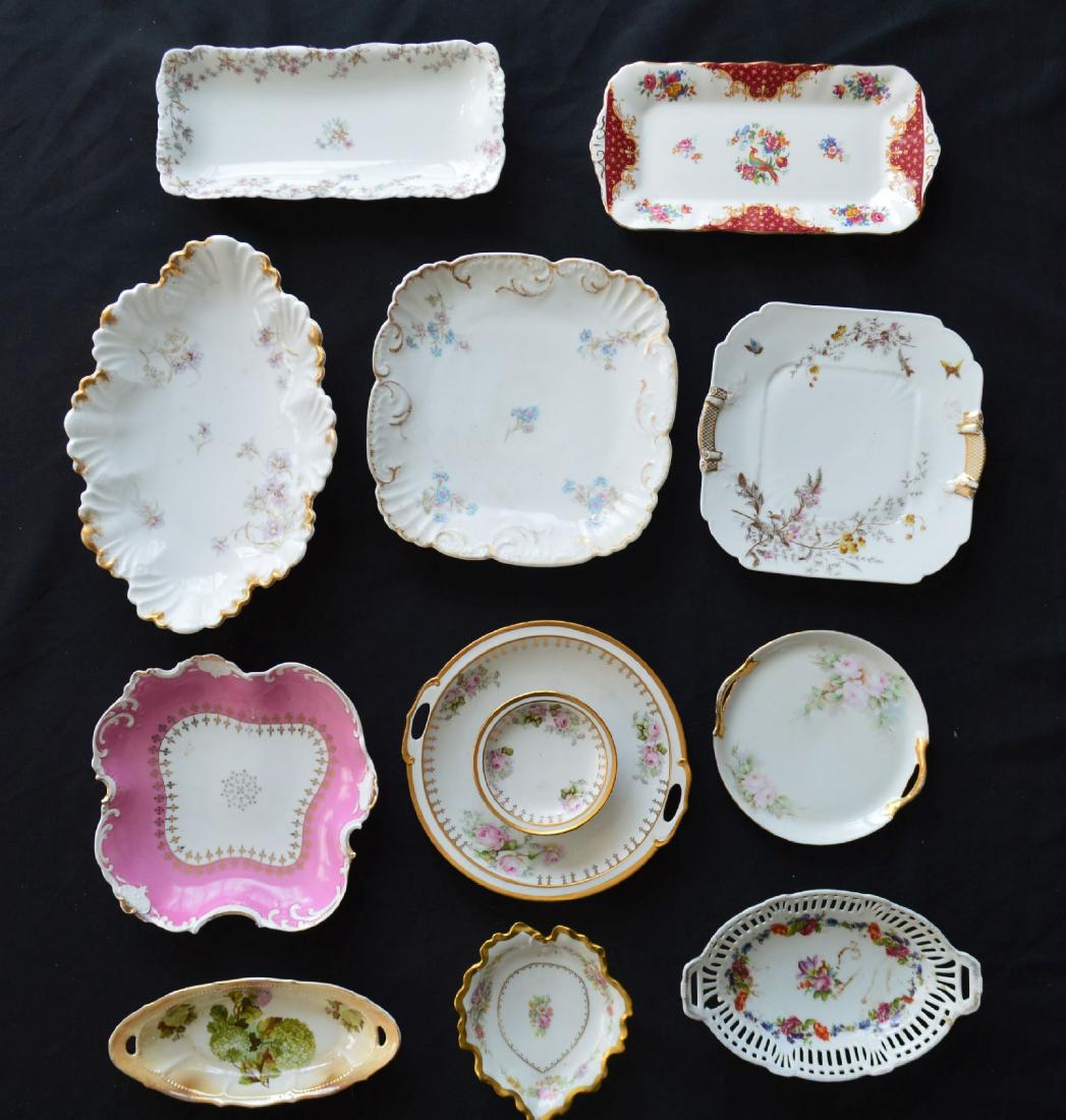 11 FANCY VICTORIAN PORCELAIN SERVING PIECES, INC (1 of 8)