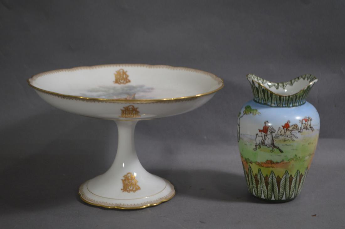 OLD PARIS PORCELAIN TAZA AND A ROYAL DOULTON  VASE. 9 (1 of 9)