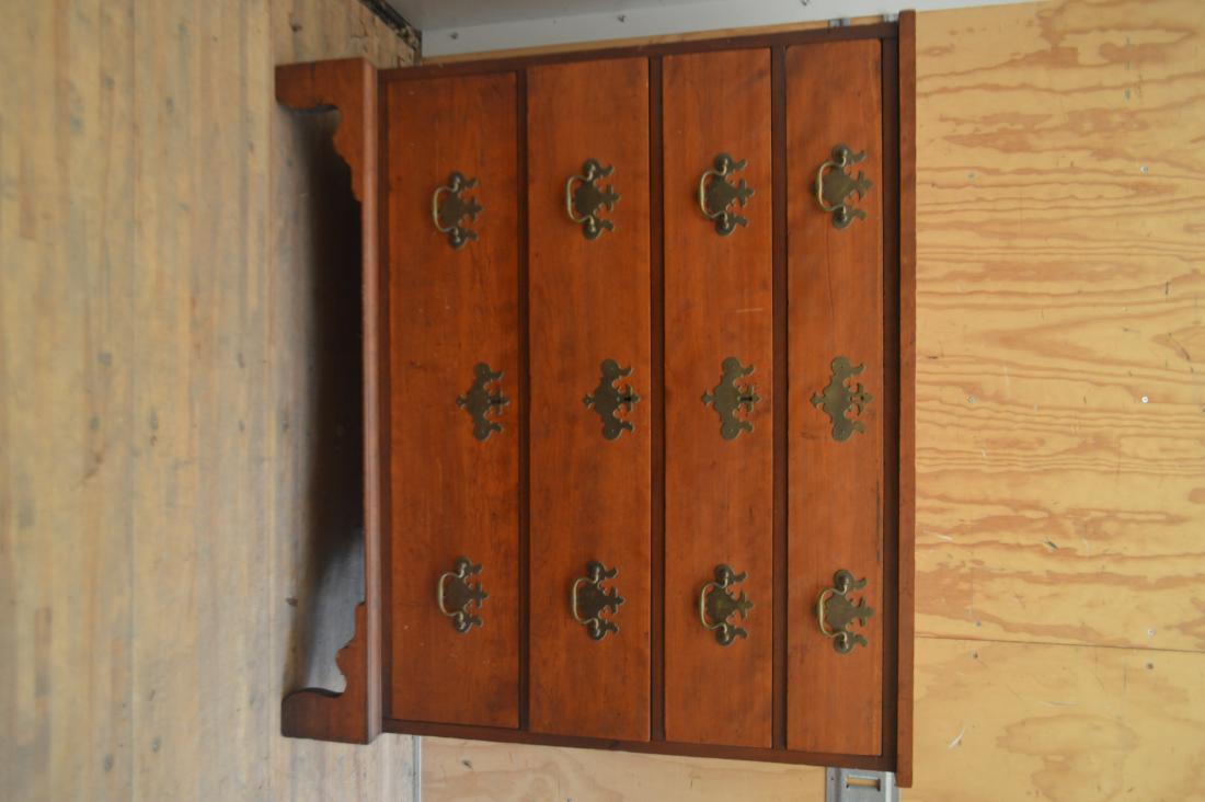 ANTIQUE MAHOGANY CHEST (1 of 2)