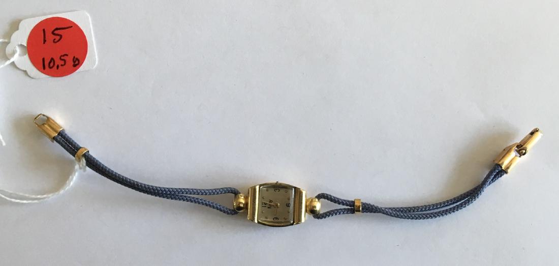 10.5 GRAM KIRBY 14K GOLD LADIES WRISTWATCH WITH 14K (1 of 4)