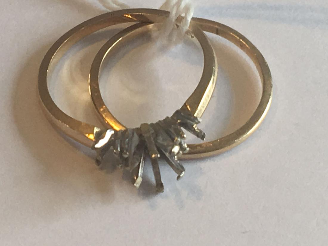 2 14K GOLD RINGS 3.4 GRAMS (1 of 4)