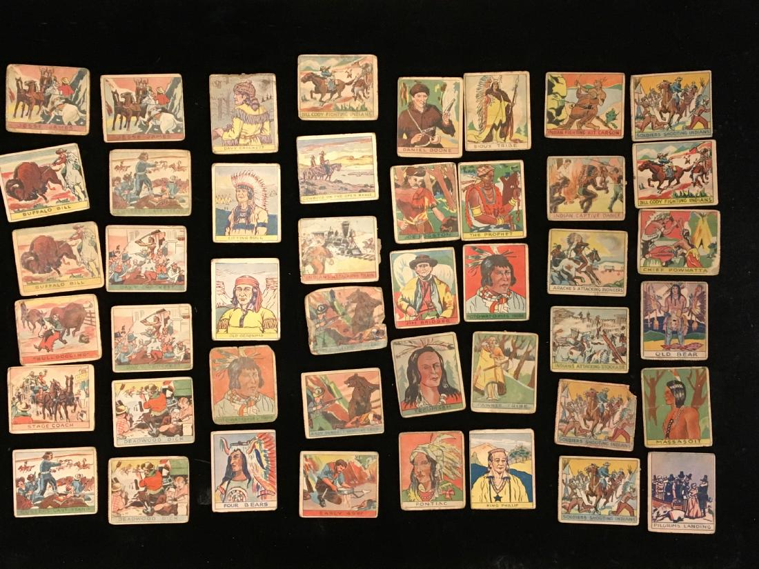 41 1930"S WESTERN AND NATIVE AMERICAN COLLECTORS CARDS (1 of 8)