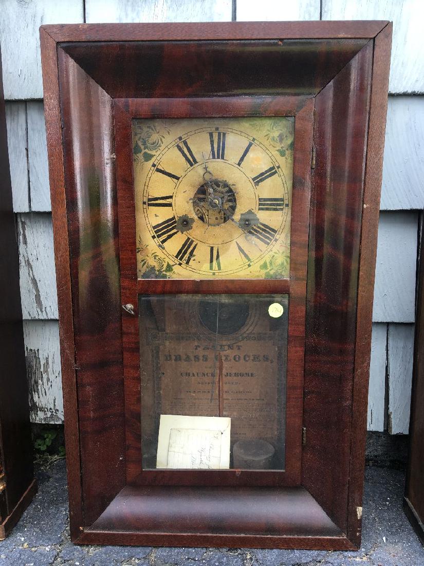 CHAUNCEY JEROME CASE CLOCK