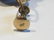 PAIR OF 14K GOLD AND BLUE ENAMEL VICTORIAN HEART SHAPED - 5