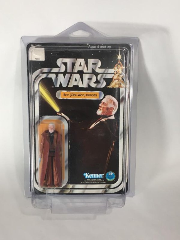 STAR WARS MIB BEN (OBI WWAN) KENOBI. 12 BACK 1977. (1 of 4)