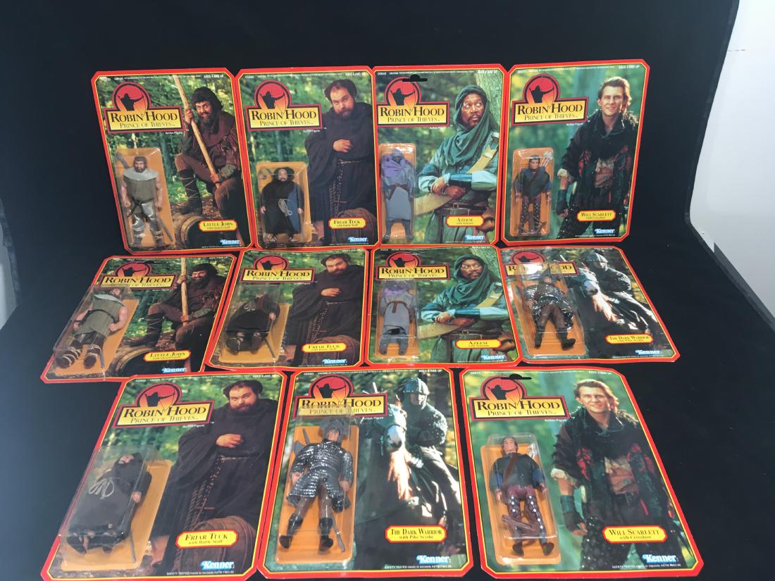 10 KENNER MIB ROBIN HOOD PRINCE OF THIEVES ACTION (1 of 9)